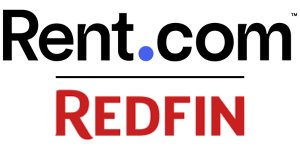 Rent.com and Redfin Logos